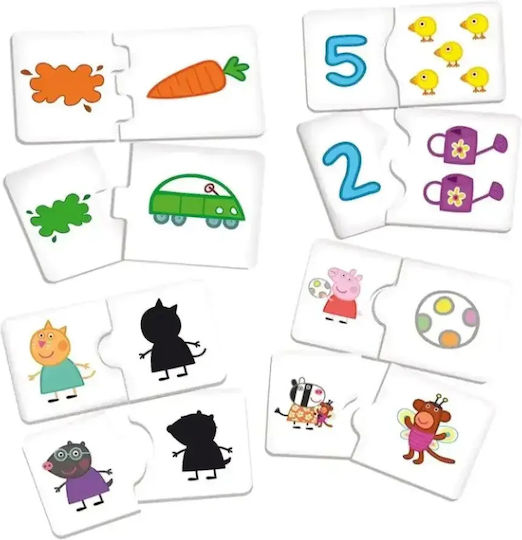 Peppa Pig Birou pentru Copii pentru Desen din Plastic Multicolor Lisciani Giochi