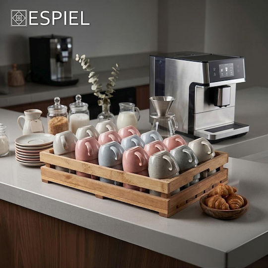 Espiel Essentials Чаша Cappuccino От Порцелан Зелена 220ml