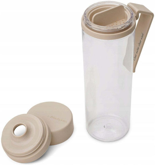 Brabantia Бутилка За Вода Стъклена С Винт Капак Бежова 500ml