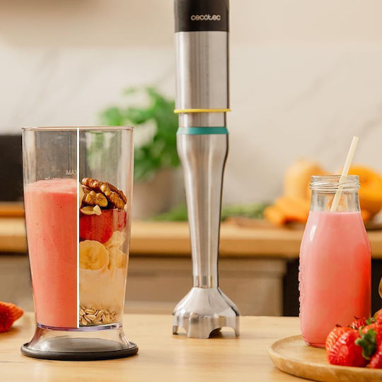 Cecotec Katana 15 Smash B Handmixer mit Inox-Stab 1000W Schwarze