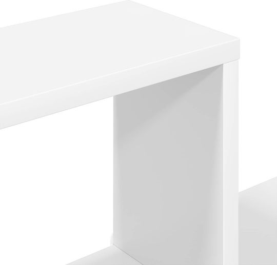 Bibliotecă Living Albă L200xBxÎ94cm