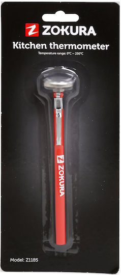 Zokura Αναλογικό Θερμόμετρο BBQ με Ακίδα 0°C / +250°C