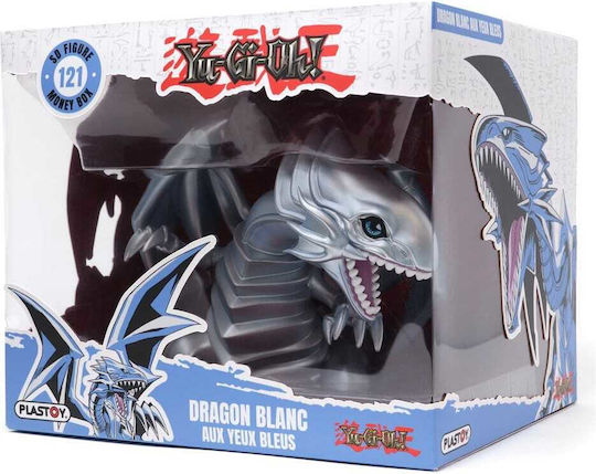 Yu-Gi-Oh Синьоок Бял Дракон Пластмасов Копче 16см