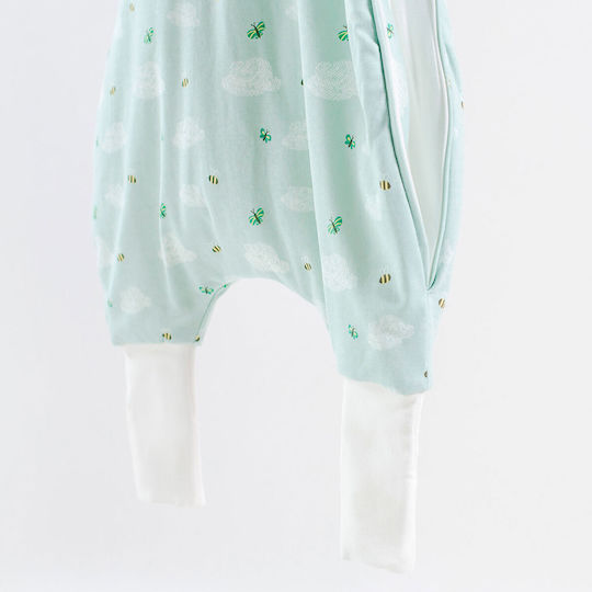 abo Winter Baby Sleeping Bag with Legs 2.5 Tog Clouds with Detachable Sleeves