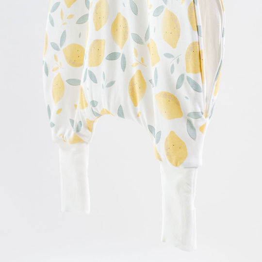 abo Winter Baby Sleeping Bag with Legs 2.5 Tog Lemons with Detachable Sleeves
