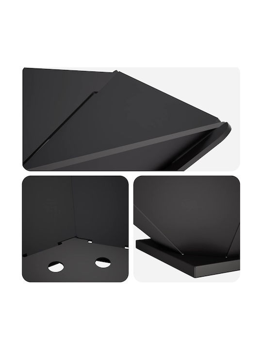 vidaXL Șemineu de exterior metalic 50x50x15.5cm vidaXL Șemineu de exterior metalic 50x50x15.5cm