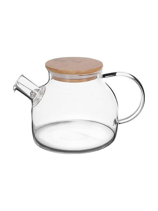 Excellent Houseware Krug Glas 1000ml 1Stück