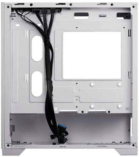CoolerMaster Elite 302 Lite Gaming Mini Tower Компютърна кутия със Страничен прозорец Бяла