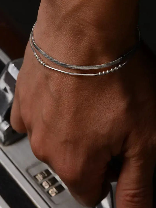 SteweHome Damen Armband aus Silber mit Zirkon