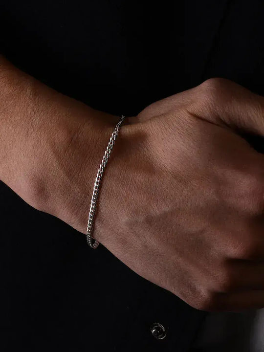 SteweHome Damen Armband aus Silber mit Zirkon