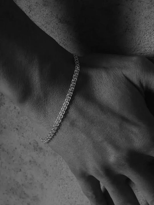 SteweHome Damentaschenarmband aus Silber mit Zirkon