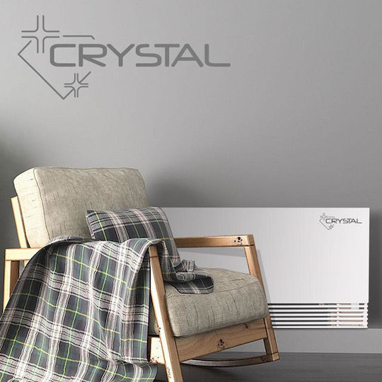 Crystal BGR-200L/R Фен Койл Slim 0.75/0.99кВт Подов 69.4x12.9x58см Бял