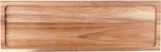 Excellent Houseware Ξύλινος Δίσκος Σερβιρίσματος 55x17.7x8cm
