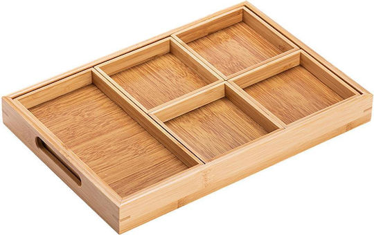Next Bamboo Serving Tray 40x28x3.5cm