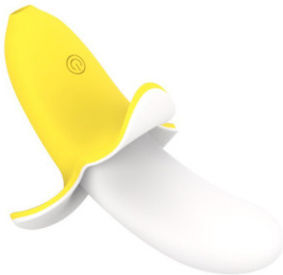 Banana-shaped Mini Κλειτοριδικός Δονητής Κίτρινος