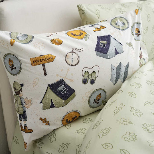 Vesta Home Kinderdecke Einzel Grün 160x230cm