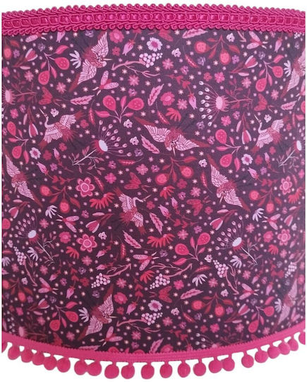 Oxygen Pink Oktagon Punkte Einfaches Licht Kinderzimmer-Deckenleuchte Kremasto mit E27-Fassung Rosa 30x20cm