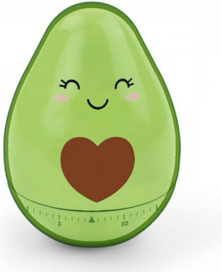 Legami Milano Аналогов Кухненски таймер Avocado Обратно броене