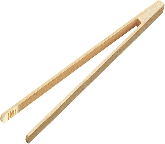 Fackelmann Küchenzange Holz Eiche 32cm