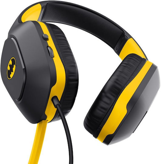 Trust GXT 415BM Zirox Надушници Гейминг слушалки със свързване 3,5 мм Batman