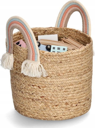 Zeller Storage Basket Wicker 30x30cm 1pcs