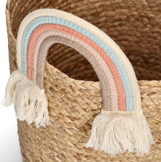 Zeller Storage Basket Wicker 35x35cm 1pcs