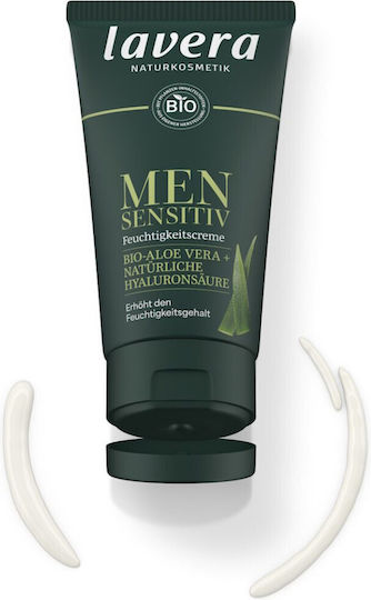 Lavera Sensitiv Licht Herren Creme Gesicht Tag mit Aloe Vera 50ml
