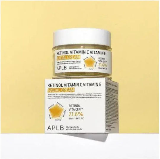 APLB Retinol Vitamin C & E Cream Face 55ml