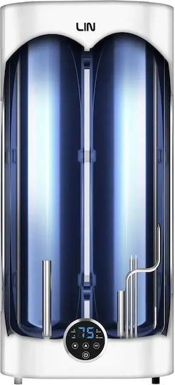 Lin Universal Електрически котел 50lt Inox Вертикален 2kW