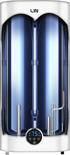 Lin Universal Електрически котел 50lt Inox Вертикален 2kW
