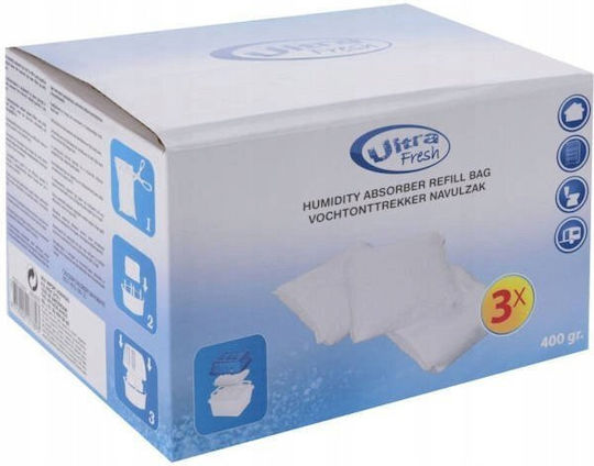 Absorber Refill for Moisture Absorber 3 Pieces 400g