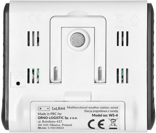 Orno Wireless Digital Weather Station Tabletop White