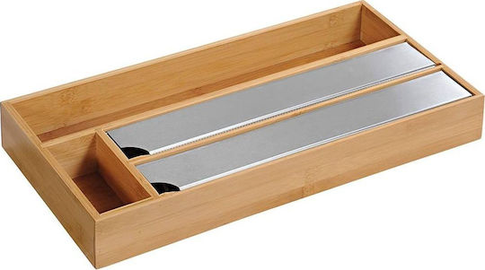 Kesper Диспенсър за ролки Кафяв 42x19см 58041