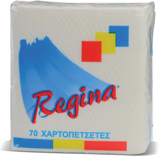Regina 70 Χαρτοπετσέτες Λευκές