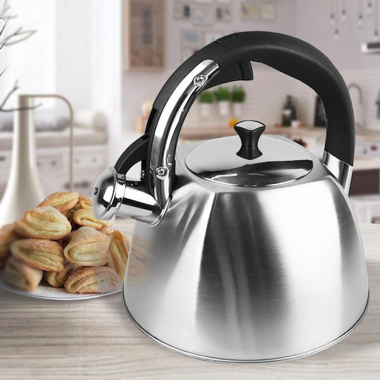 Maestro Maestro Rostfreier Stahl Teekessel Schwarz 3000ml