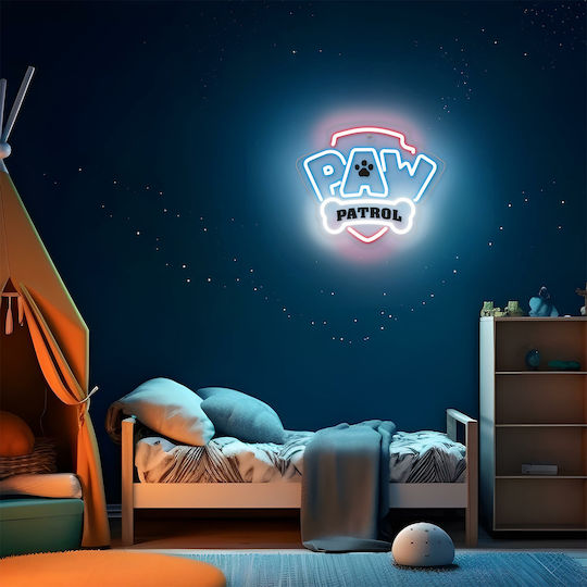 Hängendes Neon-LED Paw Patrol auf Plexiglas Logo Ow-130146 5902983629474