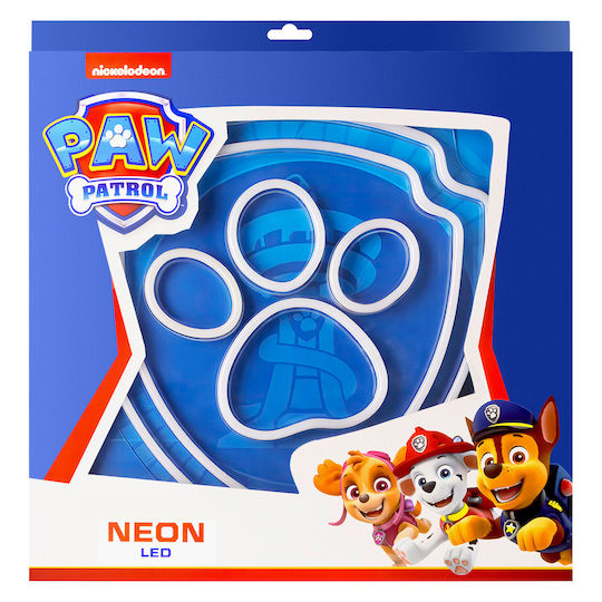 Paw Patrol Lumină de perete pentru copii Lumini LED Plastic