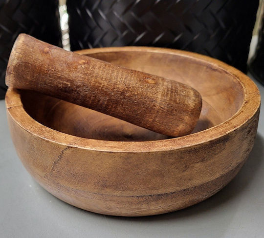 Orion Wooden Mortar 15cm