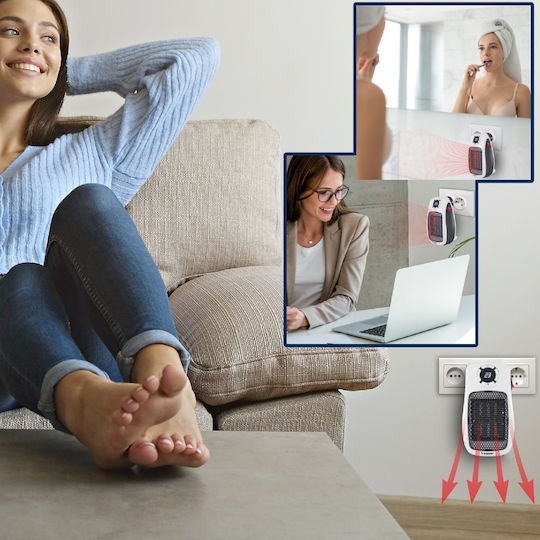Beper Keramik Heizlüfter Wand 500W
