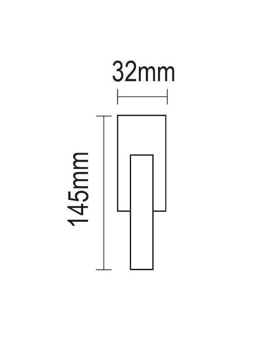 Viometale Window Latche Silver 08.801