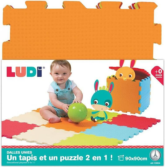 Ludi Детска Пъзелна Подложка 9бр