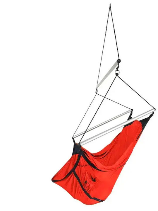 Ticket To The Moon Kids (Mini) Parachute Single Hammock Red 60x60cm