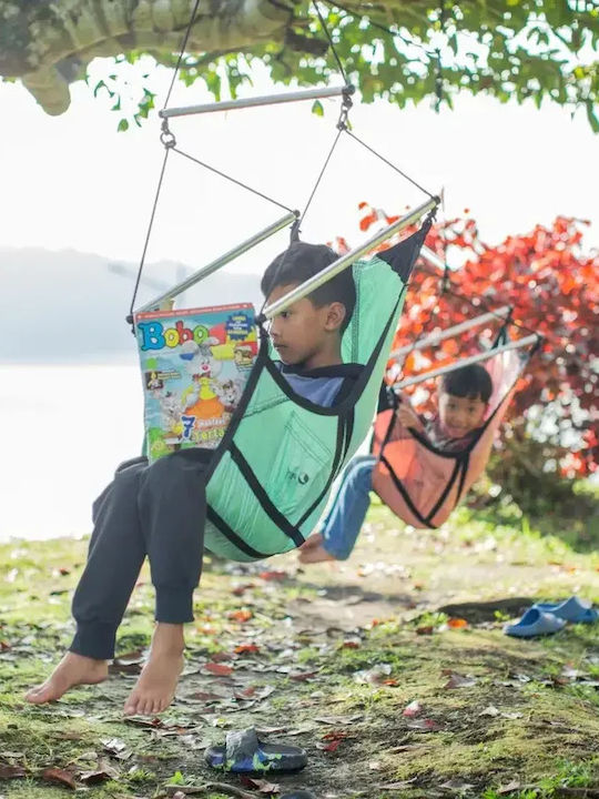 Ticket To The Moon Kids (Mini) Parachute Single Hammock Red 60x60cm