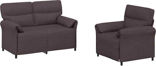 vidaXL Wohnzimmermöbel-Sets 2-Sitzer & Sessel