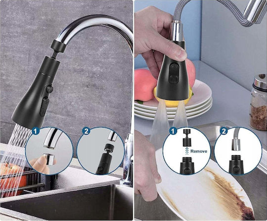 N'Oveen Spritzfilter Wasserhahn mit Filter