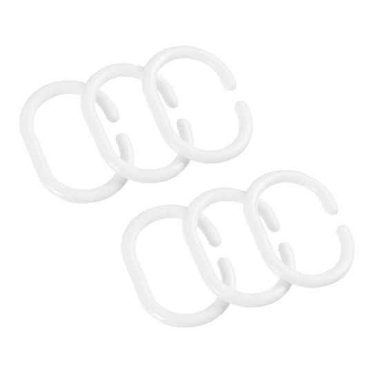 Viosarp Душ пликове Бели 12бр
