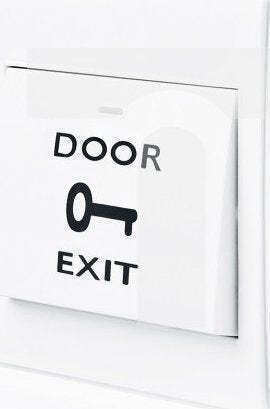 Yotogi Wall Plastic Square Entry Push Button No Nc Com Ypw3d