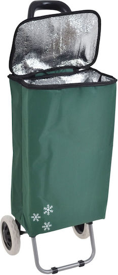 Stoff Einkaufswagen Gray 35x28x92cm