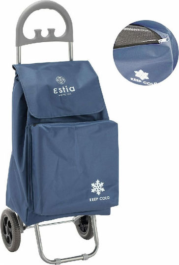 Shopping Trolley Ecomax Fabric 40l Blue