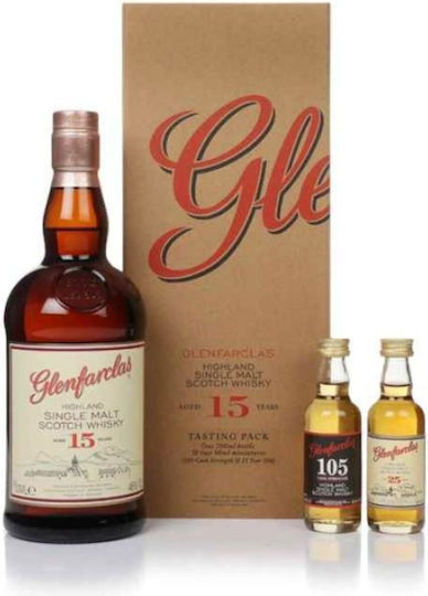 Glenfarclas Getränkezusammensetzung in Schachtel 3Stück 700ml